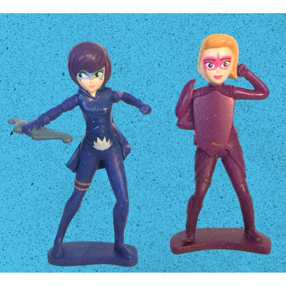 MYSTICONS ZARYA MOONWOLF &  EMERALD GOLDENBRAID Action Figures Collectible Toys